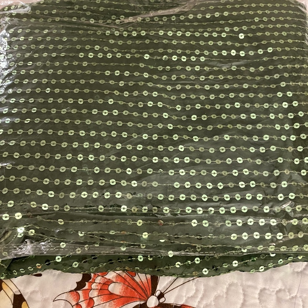 Brand new sequin saree